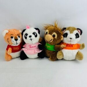 Vintage Shirt Tales Plush Lot Pammy Tyg Bogey Rick 1981 Hallmark Stuffed Animal